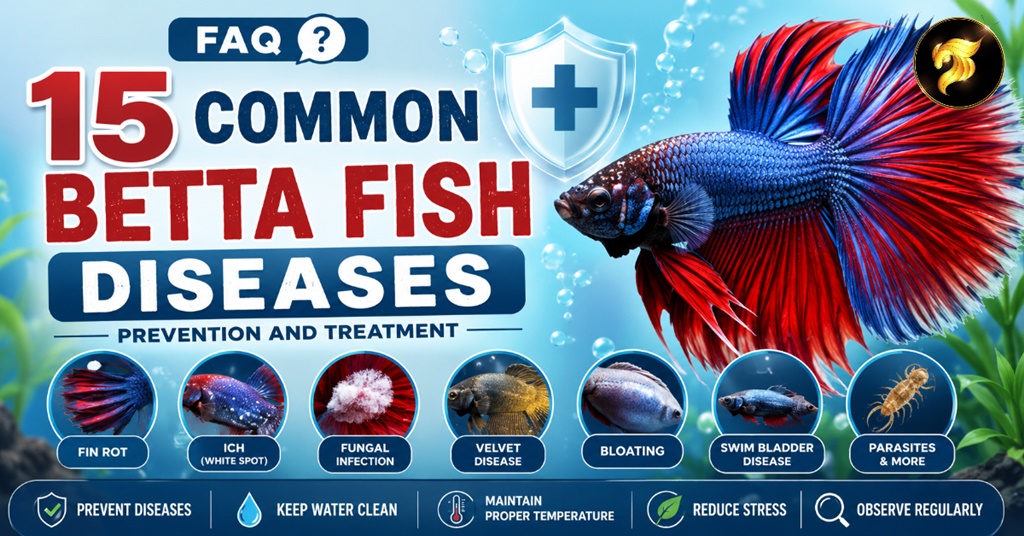 FAQ 15 Common Betta Fish Diseases Prevention and Treatment