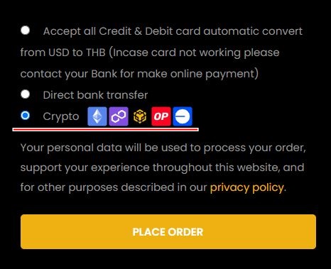 Special betta fish promotion make payment with cryptocurrency cash back 20%